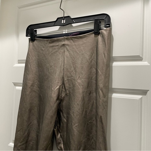 Commando Bronze Perfect Control Faux Leather Leggings Large - Picture 4 of 6